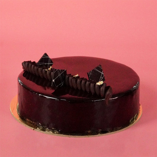 Chocolate Mousse Cake (Eggless)